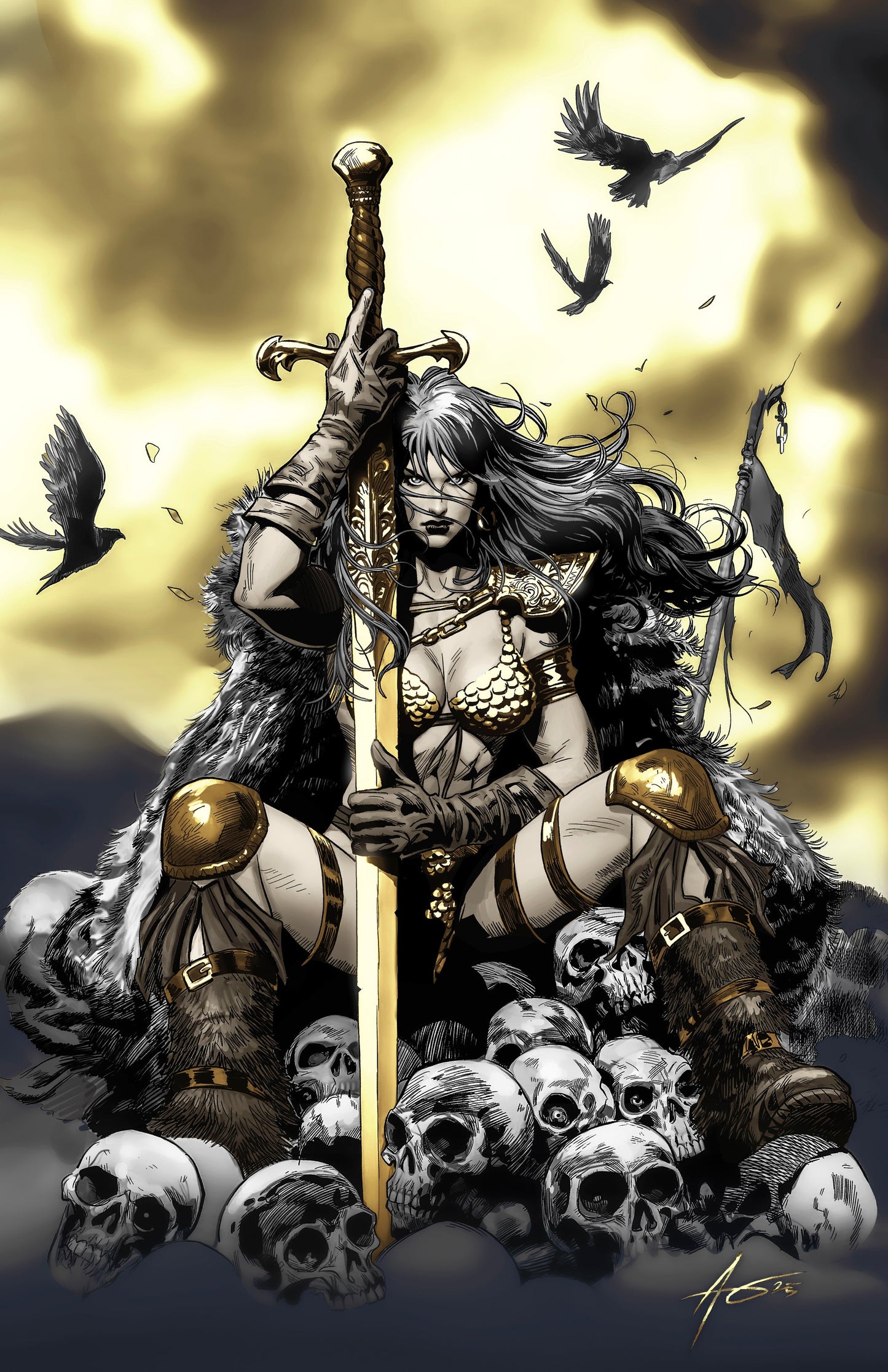 SONJA REBORN #5 - RUDY AO & MARCIAL TOLEDANO COVER B LTD 150 MEGACON 2026 EXCLUSIVE