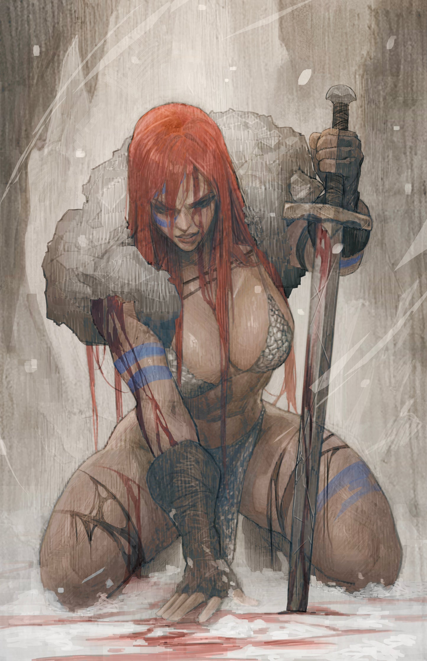 SONJA REBORN #6 - ICKPOT COVER C VIRGIN VARIANT LTD 250 C2E2 2026 EXCLUSIVE