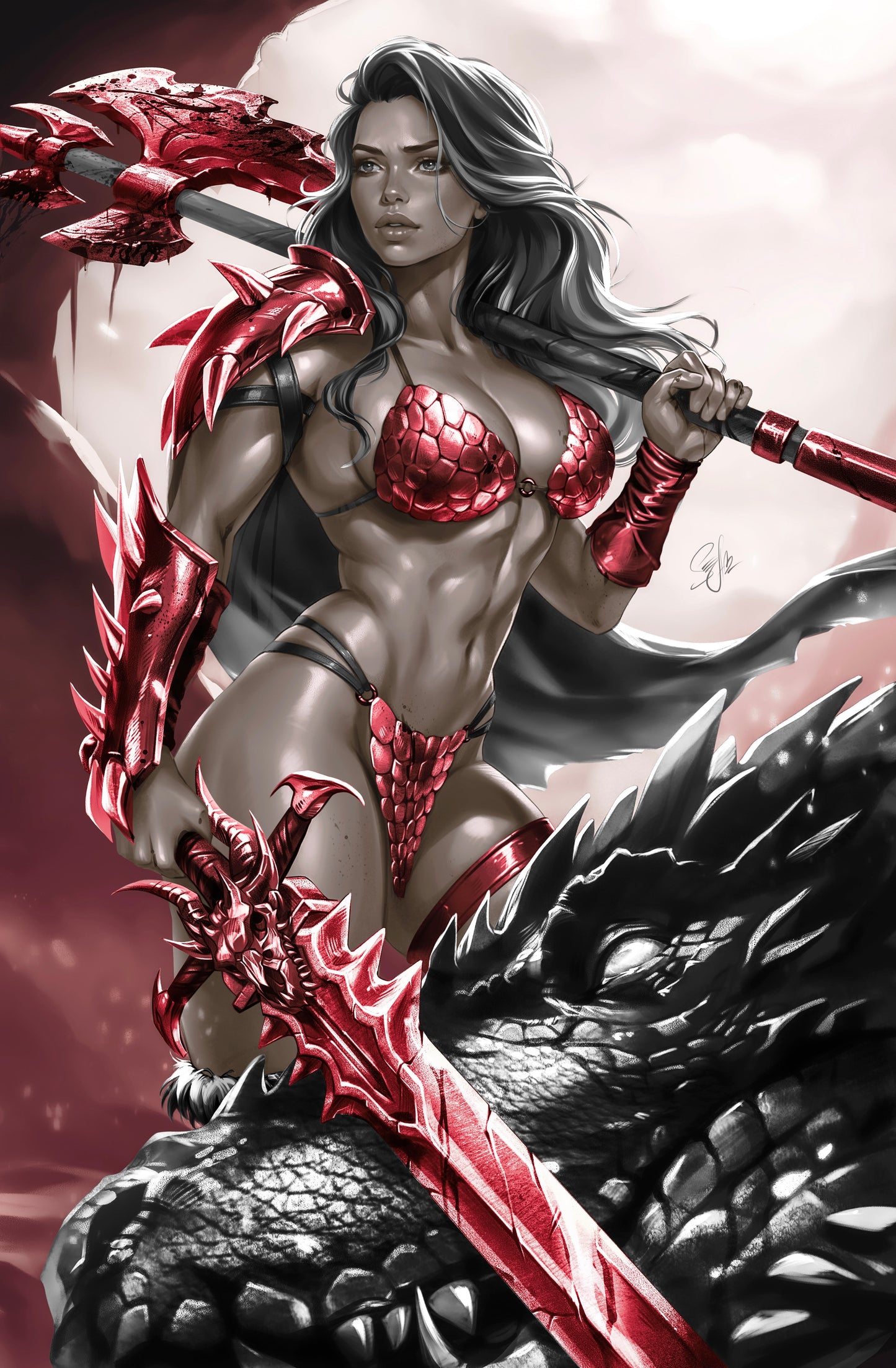 SONJA REBORN #6 - KATYA SINYUKHINA COVER C VIRGIN VARIANT LTD 100 C2E2 2026 EXCLUSIVE