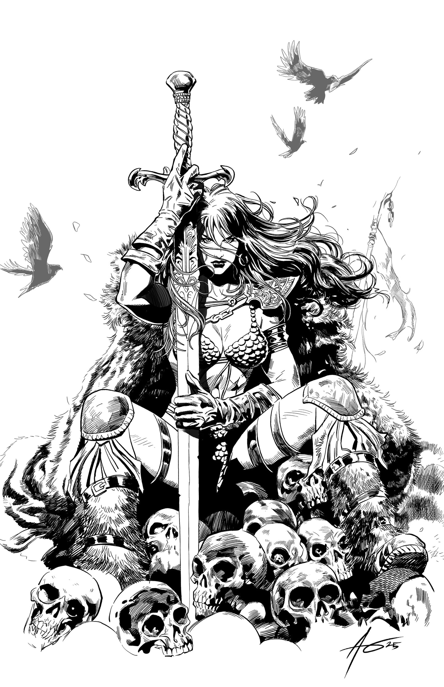 SONJA REBORN #5 - RUDY AO & MARCIAL TOLEDANO COVER D LTD 50 MEGACON 2026 EXCLUSIVE