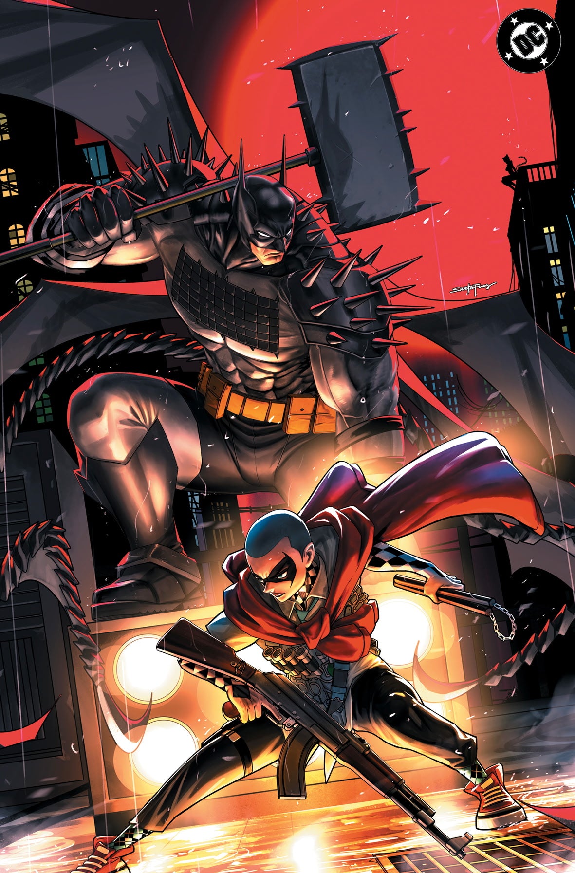 Absolute Batman #22 SANTA FUNG SDCC Exclusive FOIL Virgin Variant (2026) (Pre-Order)