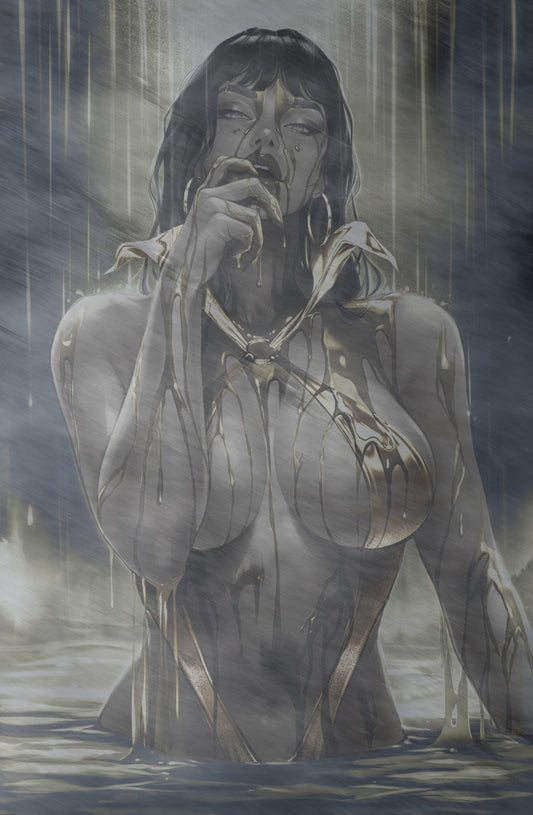VAMPIRELLA #3 - KATYA SINYUKHINA WRAPAROUND COVER B METAL HEROESCON 2025 EXCLUSI