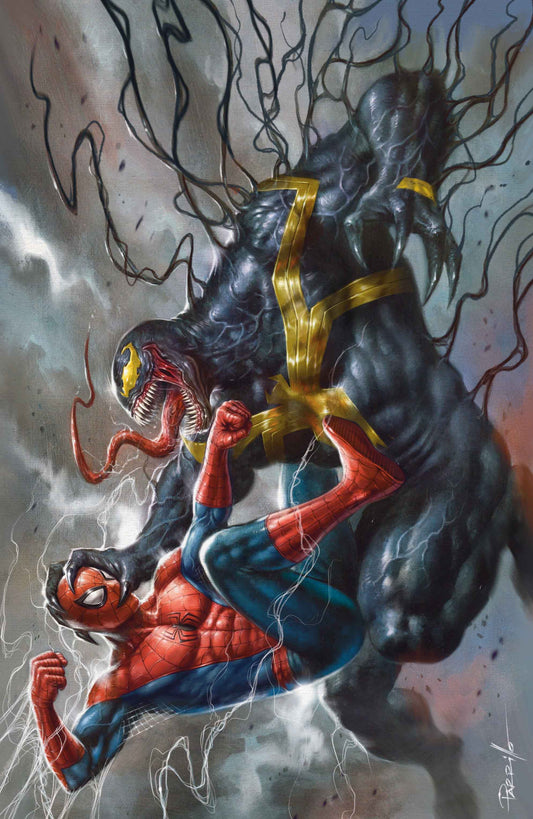 Amazing Spider-Man/Venom Death Spiral #1 LUCIO PARRILLO MegaCon Exclusive Virgin Variant