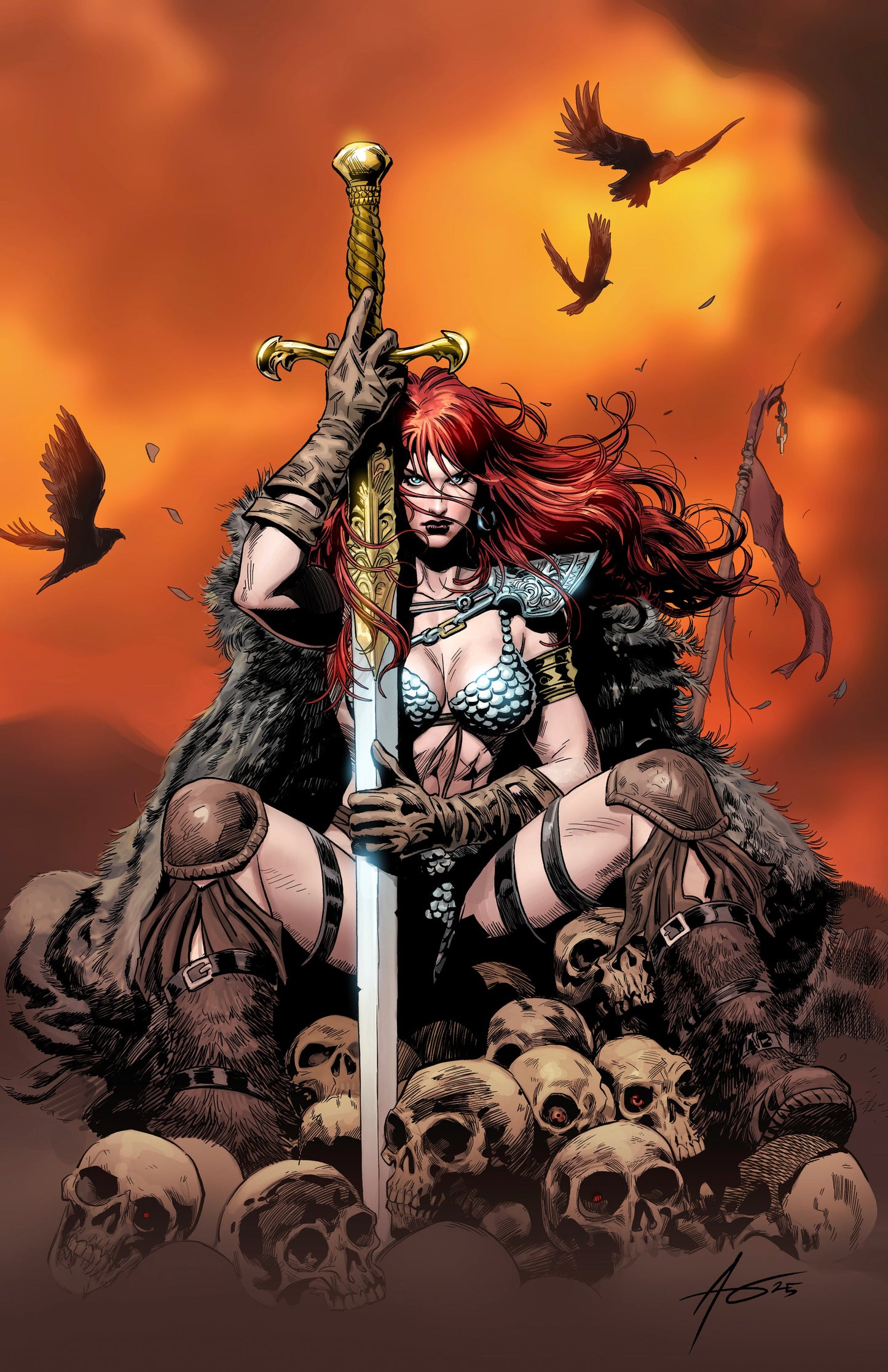 SONJA REBORN #5 - RUDY AO & MARCIAL TOLEDANO COVER A LTD 200 MEGACON 2026 EXCLUSIVE