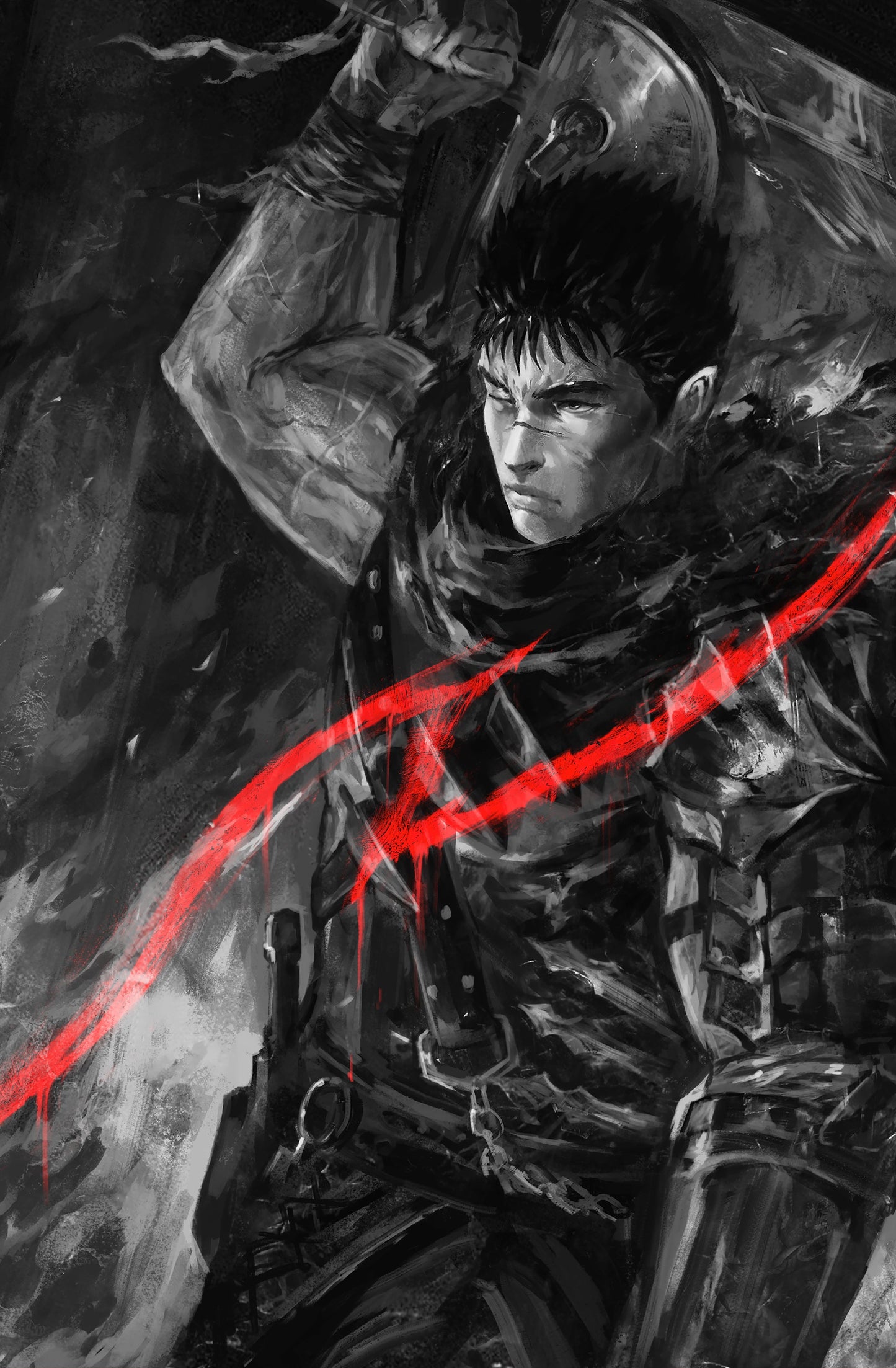TRIBUTE KENTARO MIURA CREATOR OF BERSERK - SHIMHAQ COVER B LTD 100 FANEXPO NEW ORLEANS EXCLUSIVE