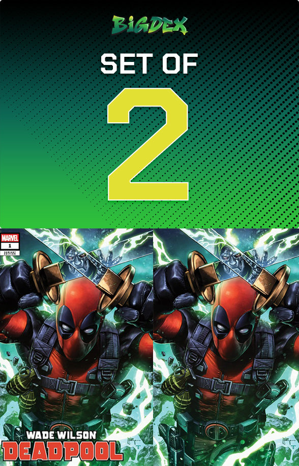 Wade Wilson: Deadpool #1 MICO SUAYAN MegaCon Exclusive Trade/Virgin Set