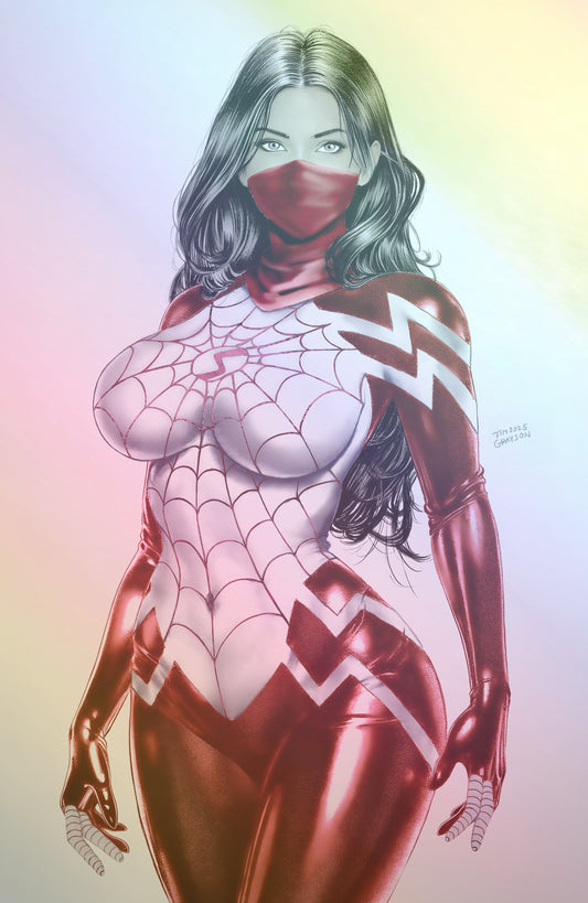 WAIFU CHRONICLES #1 - GHOST SPIDER COSPLAY - TIM GRAYSON COVER C FOIL LTD 10