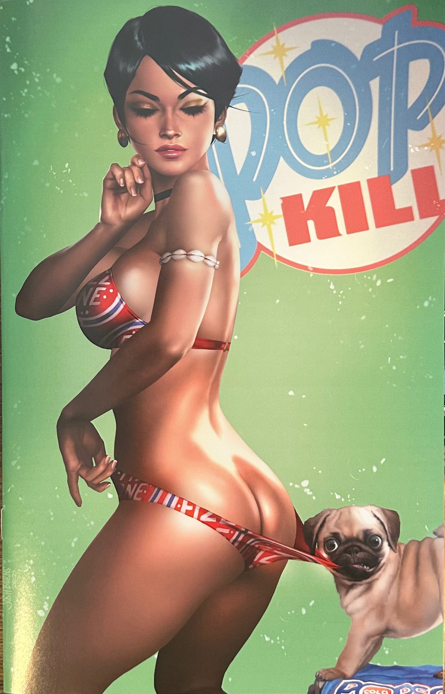 Pop Kill #2 JOSH BURNS NYCC Exclusive Trade Dress Cover A