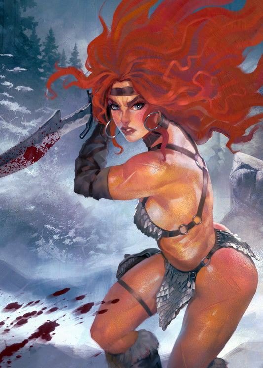 Sonja Reborn #4 ARMAN AKOPIAN  Big Dex Comics Virgin Variant