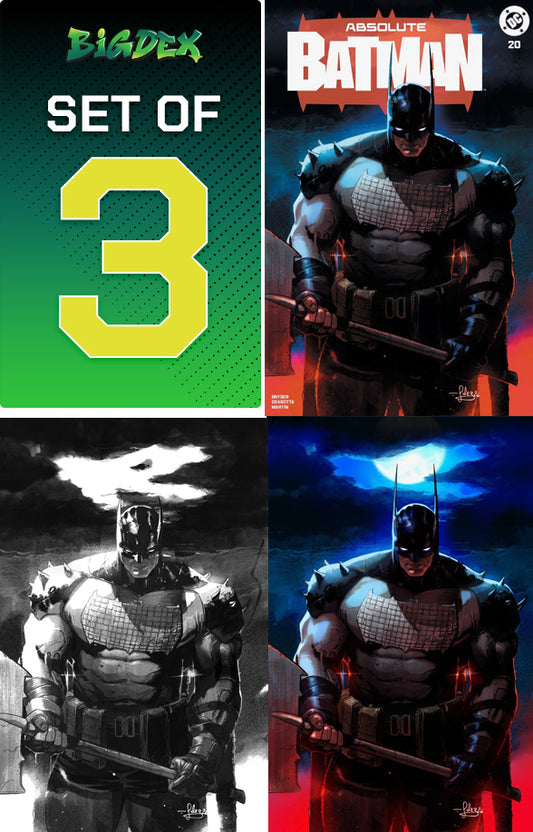 Absolute Batman #20 Javi Fernandez Exclusive Set of 3 Comic Book Variants