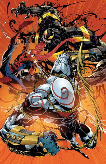 Amazing Spider-Man Venom Death Spiral Body Count #1 GODTAIL Exclusive Virgin Variant Marvel Comic Book
