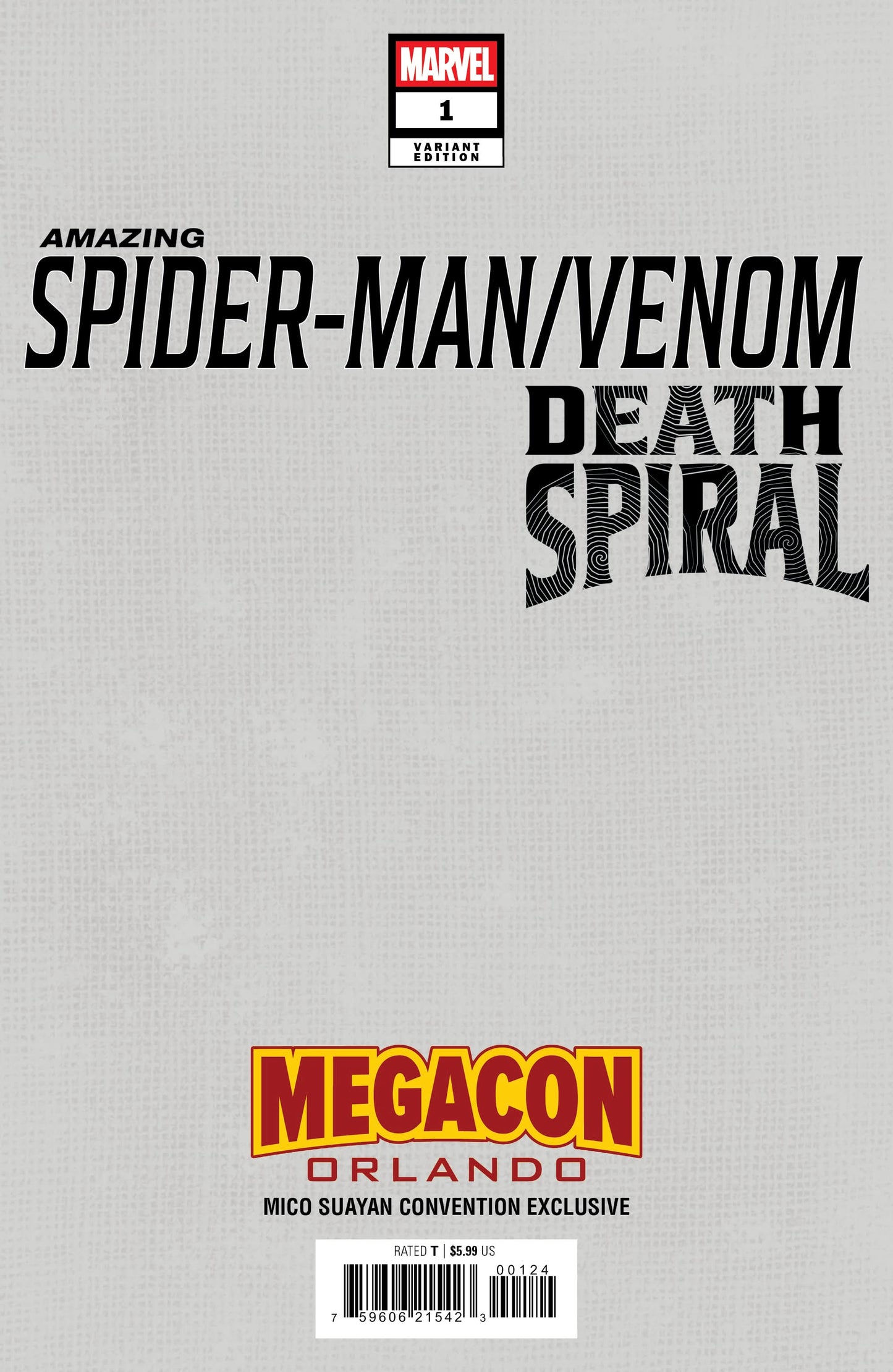 Amazing Spider-Man/Venom Death Spiral #1 MICO SUAYAN Big Dex Comics MegaCon Exclusive Virgin