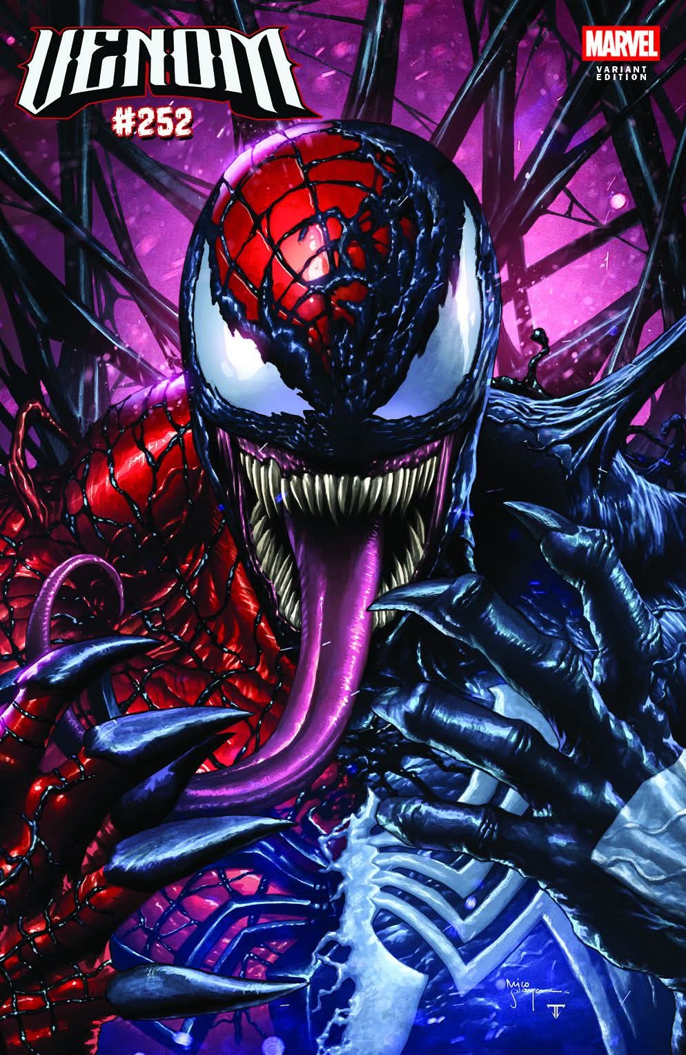 Venom #252 - MICO SUAYAN Singapore Comic Con Exclusive Trade Dress