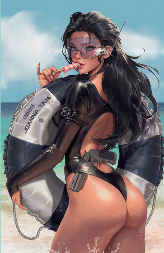 Gun Honey #2 FADIME YILDIRIM HeroesCon Exclusive Virgin Variant comic book cover.