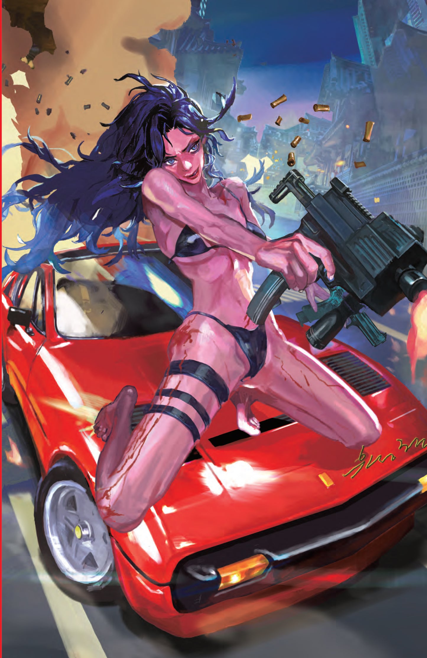 Gun Honey #2 Sunghan Yune Variant Cover Front