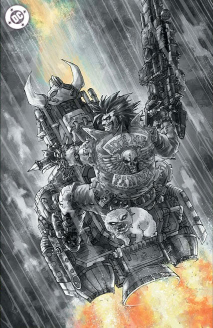 Lobo #1 Alan Quah Big Dex MegaCon Exclusive Virgin Variant full-art comic book cover