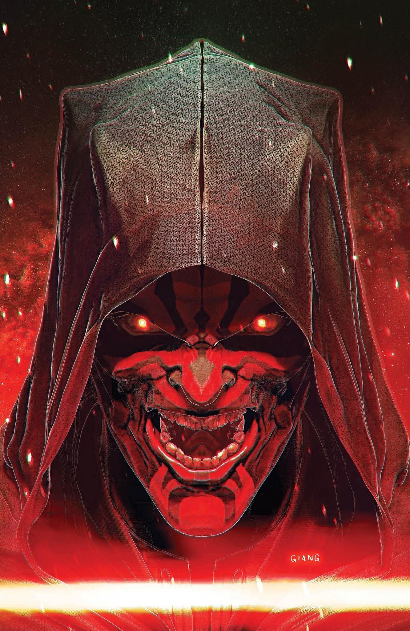 Shadow of Maul #1 JOHN GIANG Big Dex Comics MegaCon Exclusive Virgin Variant Cover featuring Darth Maul Star Wars Marvel Comics