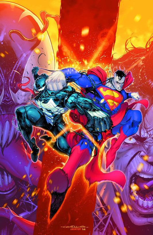 Spider-Man/Superman #1 IBAN COELLO FanExpo Philly Virgin Variant